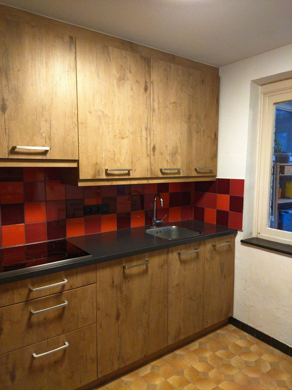 Keuken - incl. Miele kookvuur en inbouwkoelkast, Huis en Inrichting, Ophalen