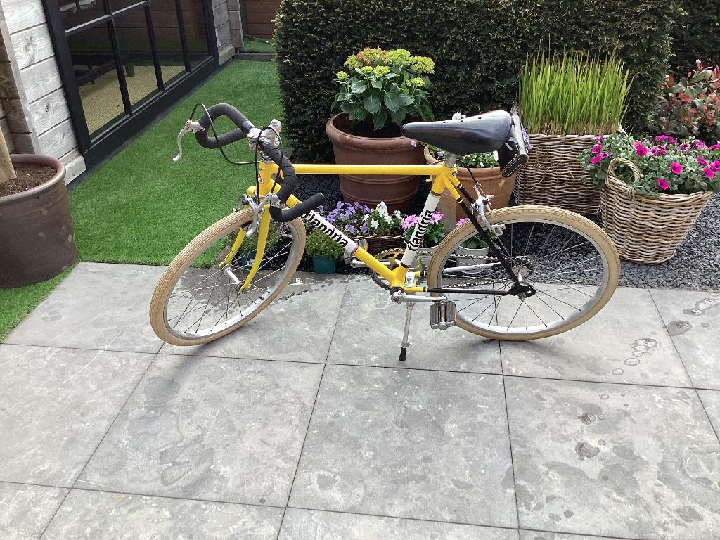 Flandria kinder koersfiets 20 inch, Fietsen en Brommers, Ophalen, Velgrem, Flandria, 16 tot 20 inch
