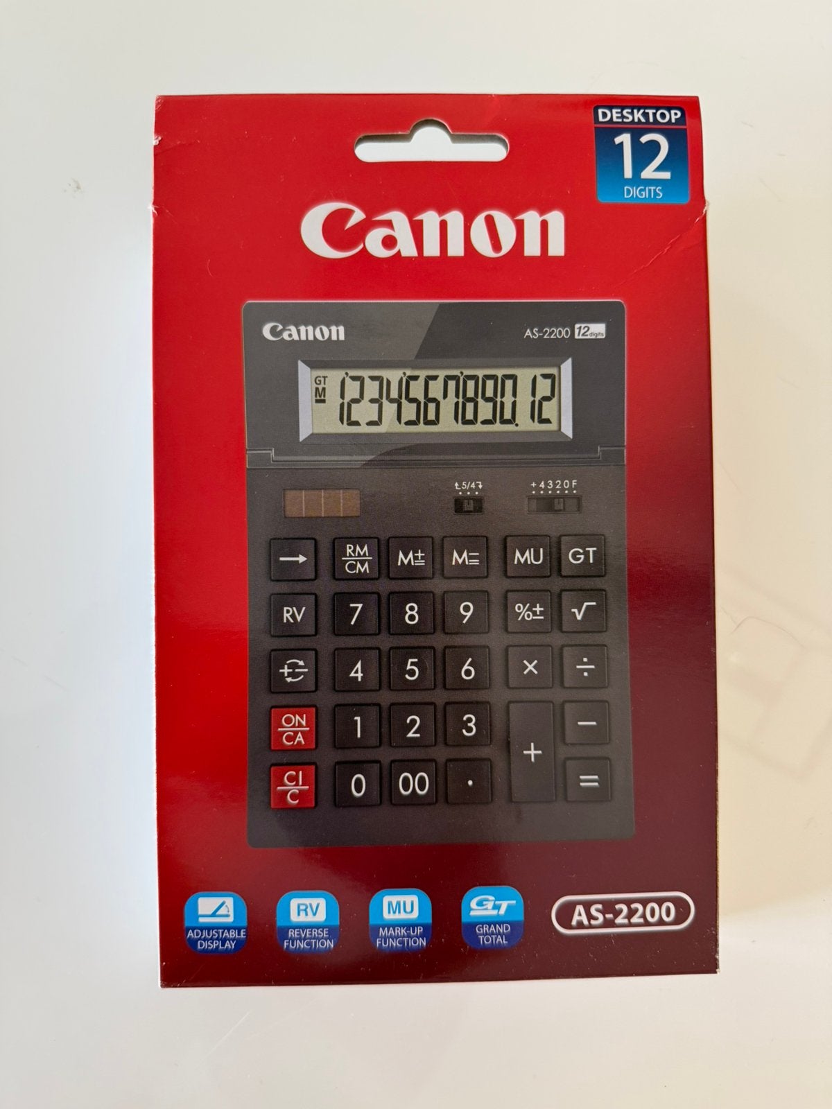 Calculatrice Canon AS-2200, Divers, Calculatrices, Comme neuf, Enlèvement ou Envoi