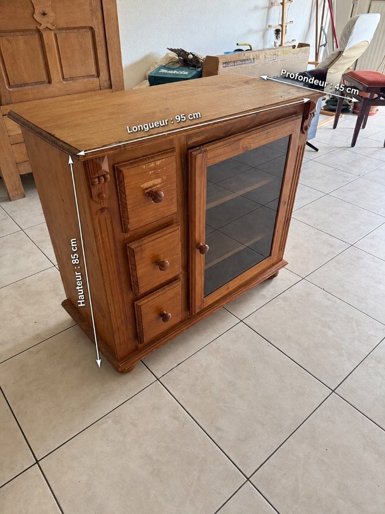 Meuble de Rangement en Bois, Enlèvement