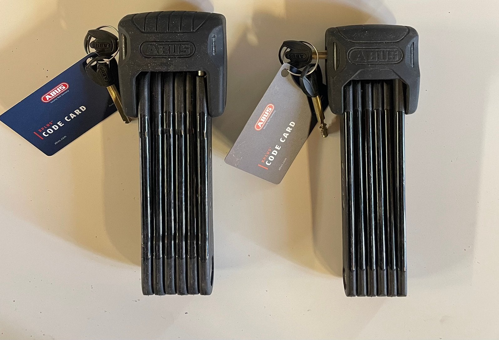 Fietsslot ABUS ART2 voor e-bikes, Ophalen, Zo goed als nieuw, Vouwslot