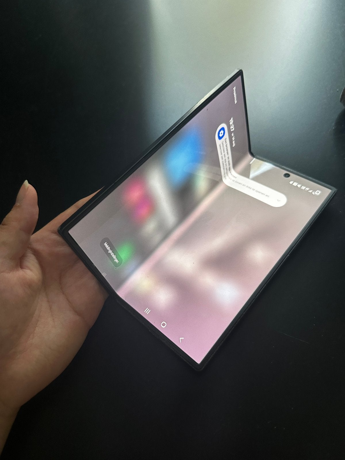 Samsung Galaxy Z Fold7 5G - 256GB - JetBlack, Telecommunicatie, Mobiele telefoons | Samsung, Ophalen, Zo goed als nieuw