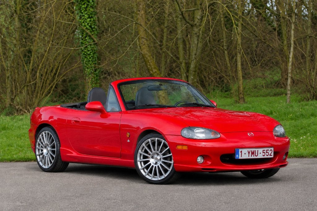 17'' velgen 4X100 + zomerbanden (oa MAZDA MX5), Auto-onderdelen, Banden en Velgen, Ophalen, 215 mm, Banden en Velgen, 17 inch