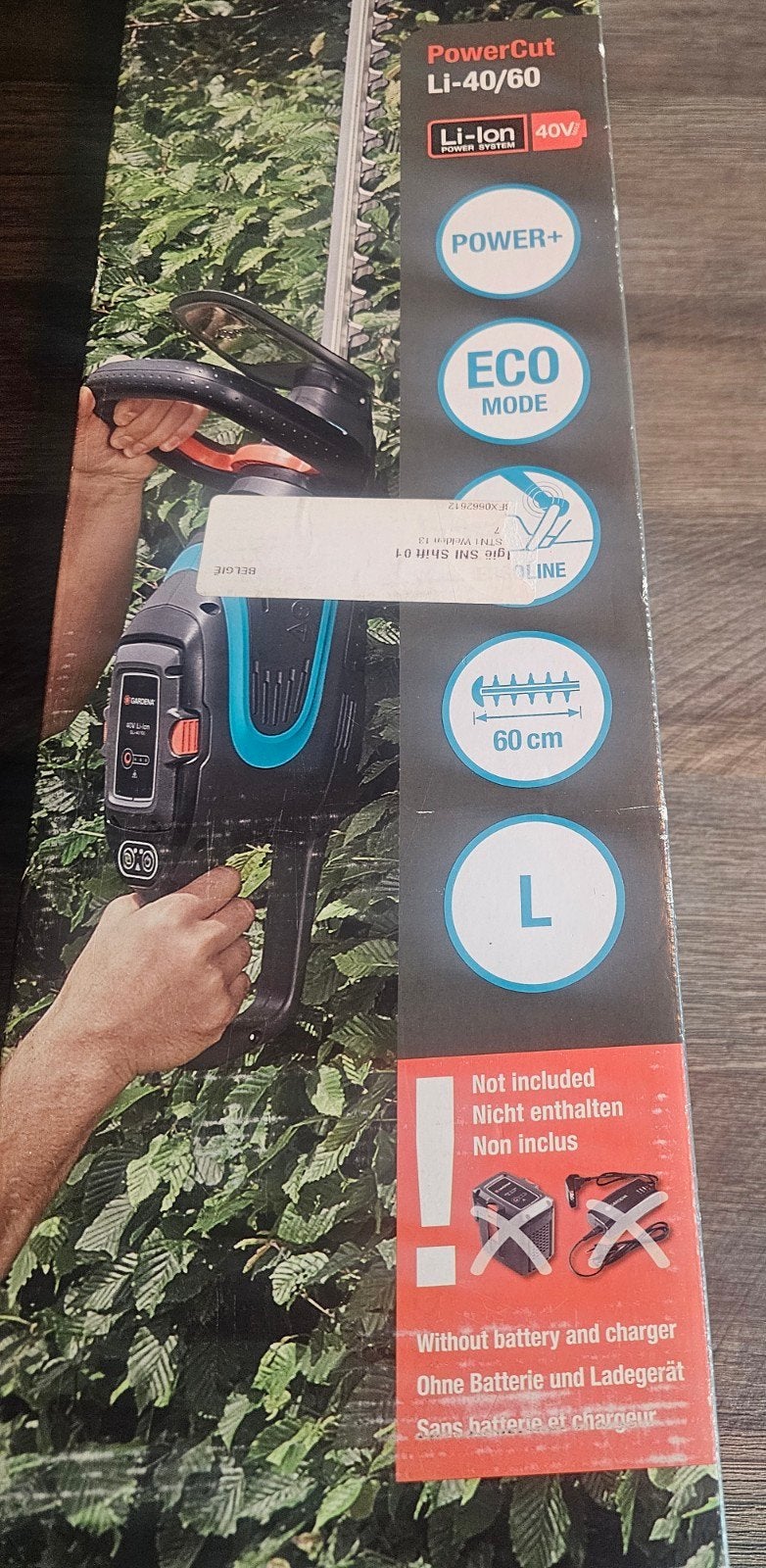Gardena PowerCut LI-40/60 — body only, zonder accu -NIEUW!, Tuin en Terras, Ophalen