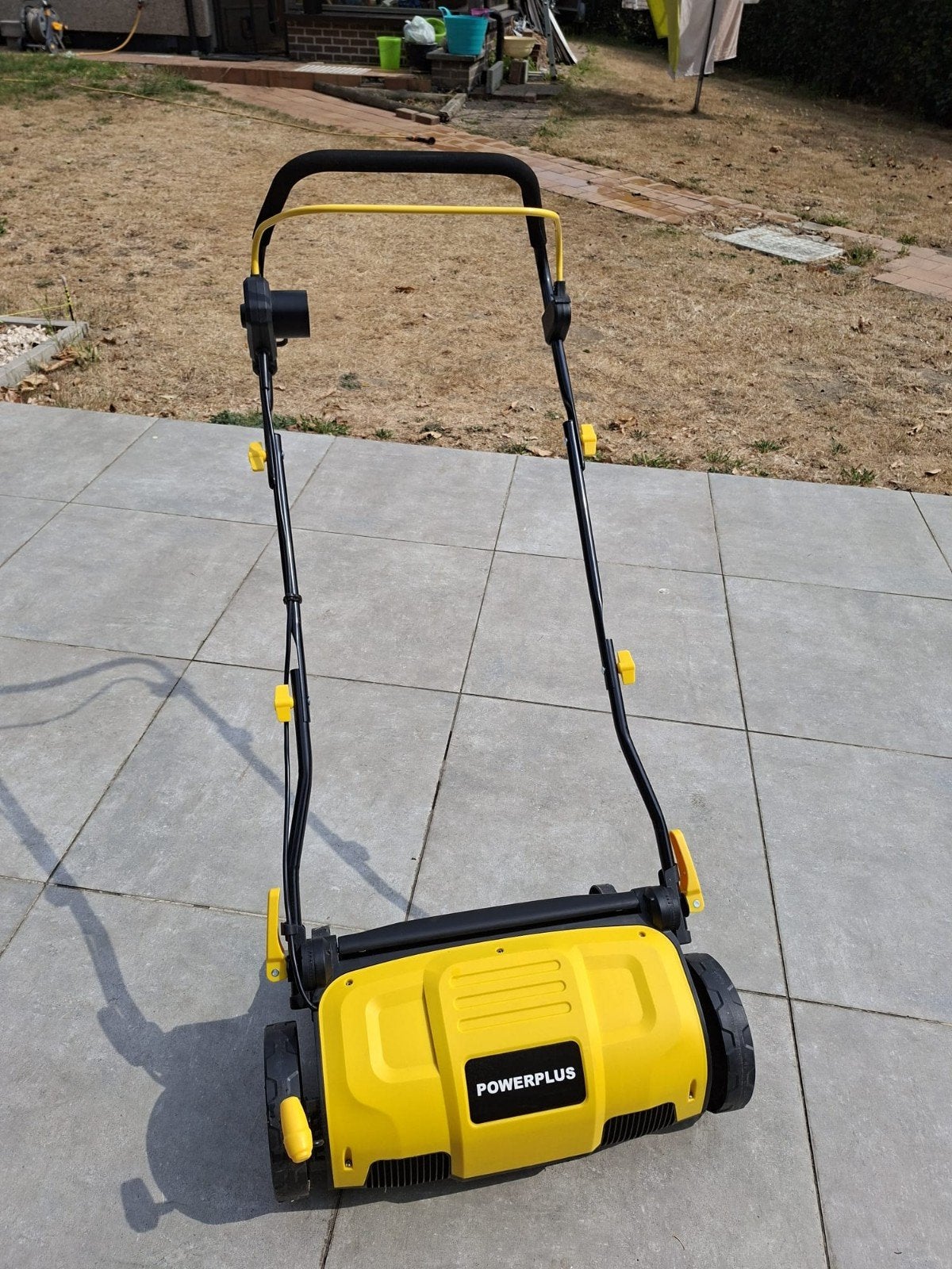 Verticuteermachine, Tuin en Terras, Verticuteermachines, Ophalen, Zo goed als nieuw, Elektrisch, Powerplus garden