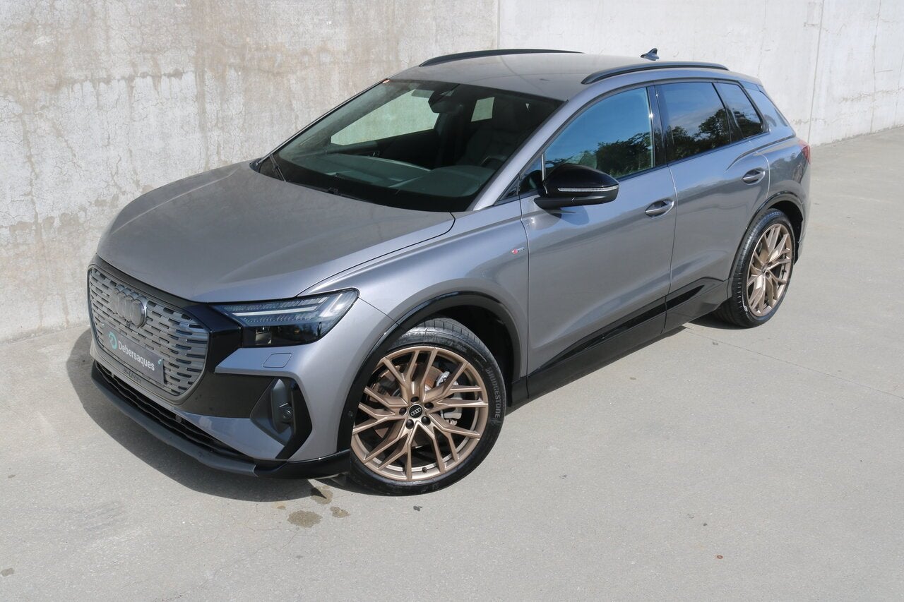 Audi Q4 e-tron 82 kWh 45 S line QUATTRO 21" | Matrix LED |, Autos, 0 kg, Argent ou Gris, https://public.car-pass.be/vhr/8e067f5b-f35a-4a55-9b7a-a7f39dc3e5ff