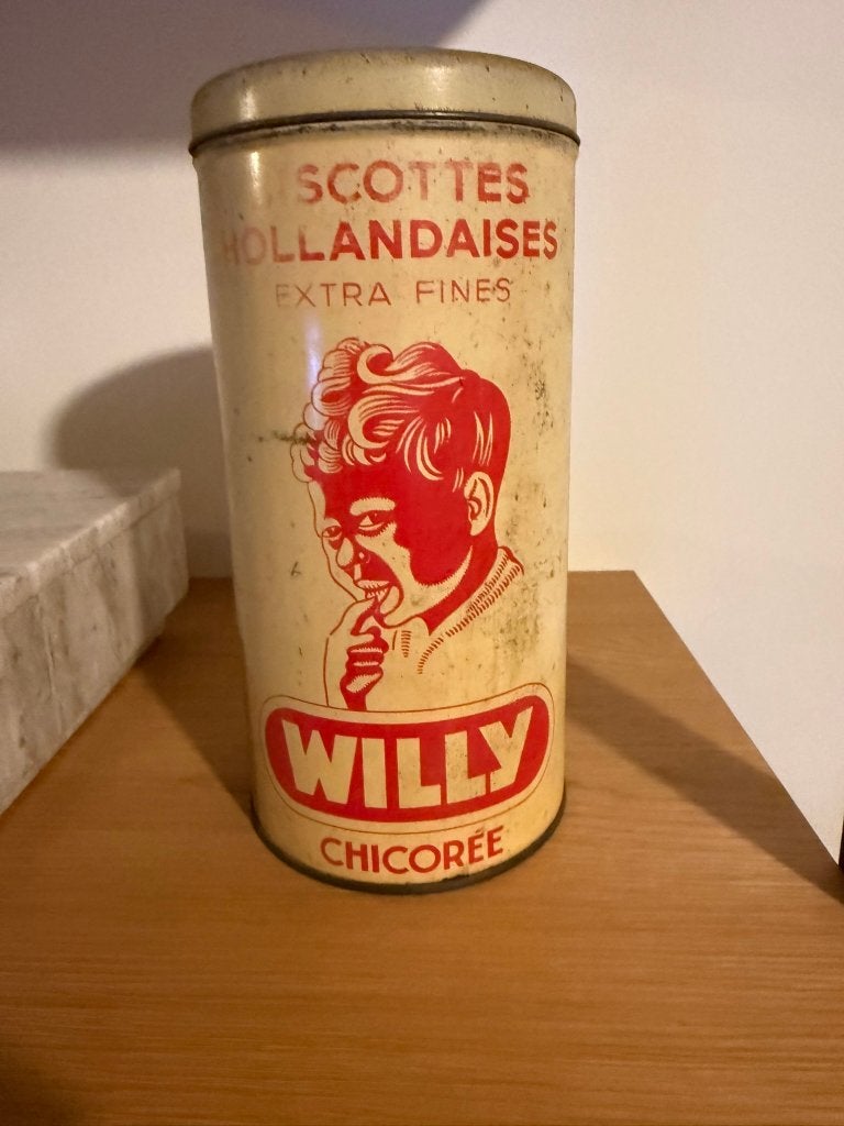 Blik, Willy Hollandse Beschuiten, Ophalen of Verzenden, Gebruikt, Overige, Overige merken