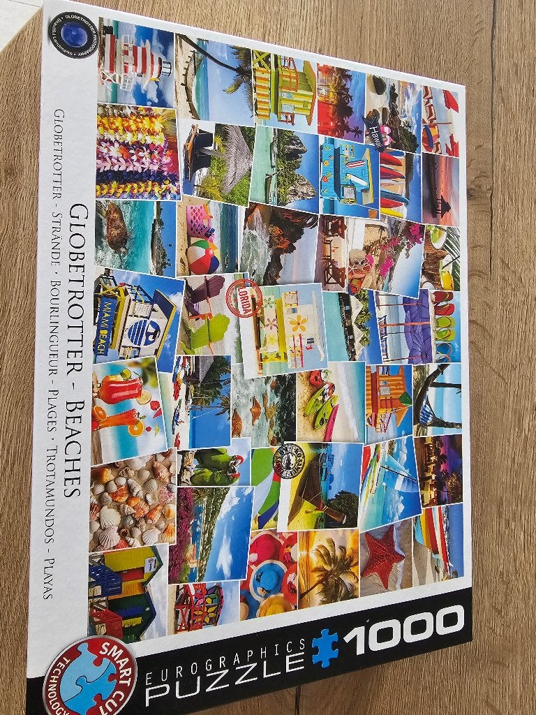 Puzzel Eurographics 999 stuks - 1,00 €, Hobby en Vrije tijd, Ophalen, 500 t/m 1500 stukjes, Gebruikt, Legpuzzel