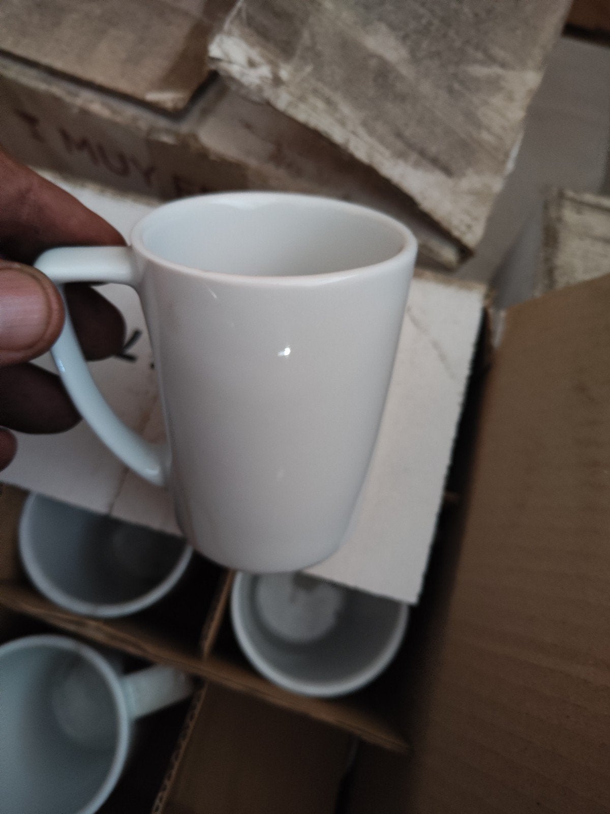 16 boîtes dé tasses de café, Maison & Meubles, Enlèvement, Neuf