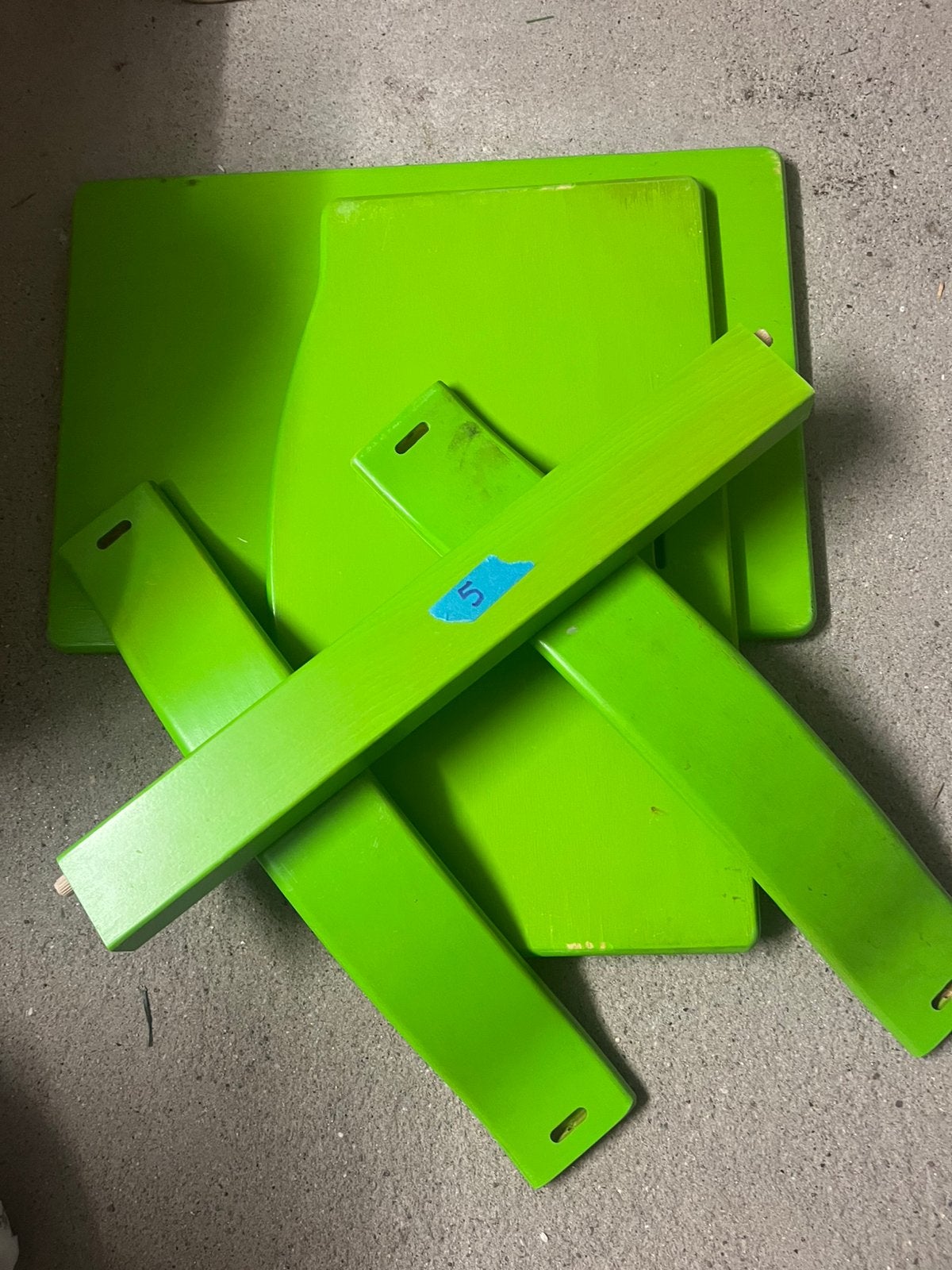 Tripp trapp kinderstoel groen, Huis en Inrichting, Ophalen, Gebruikt, Overige kleuren