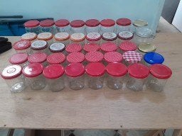 Bocaux pour conserves confiture ou autres (40 pièces)., Enlèvement