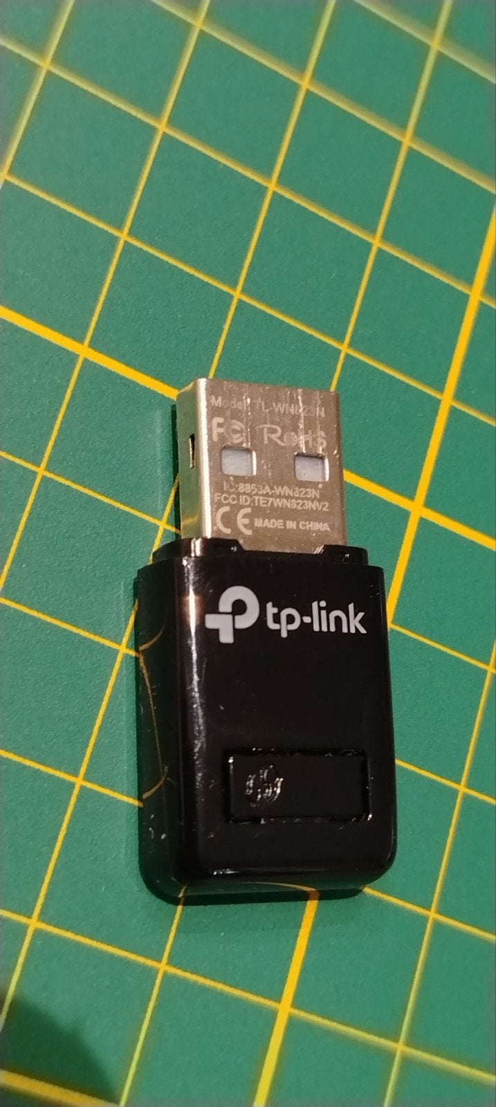 TP-Link TL-WN823N V.2 Wi-Fi USB-adapter - gebruikt., Ophalen of Verzenden