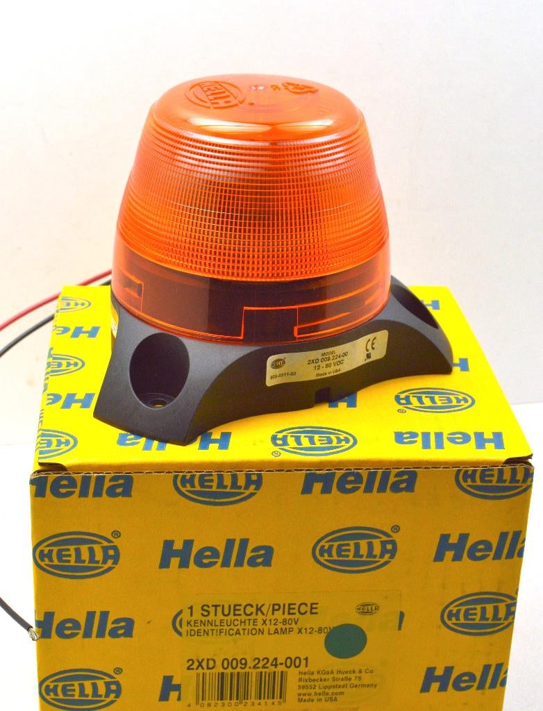 Hella led oranje waarschuwingslamp flitslamp 2XD 009.224-001, Auto-onderdelen, Verlichting, Ophalen of Verzenden, Nieuw, Overige automerken