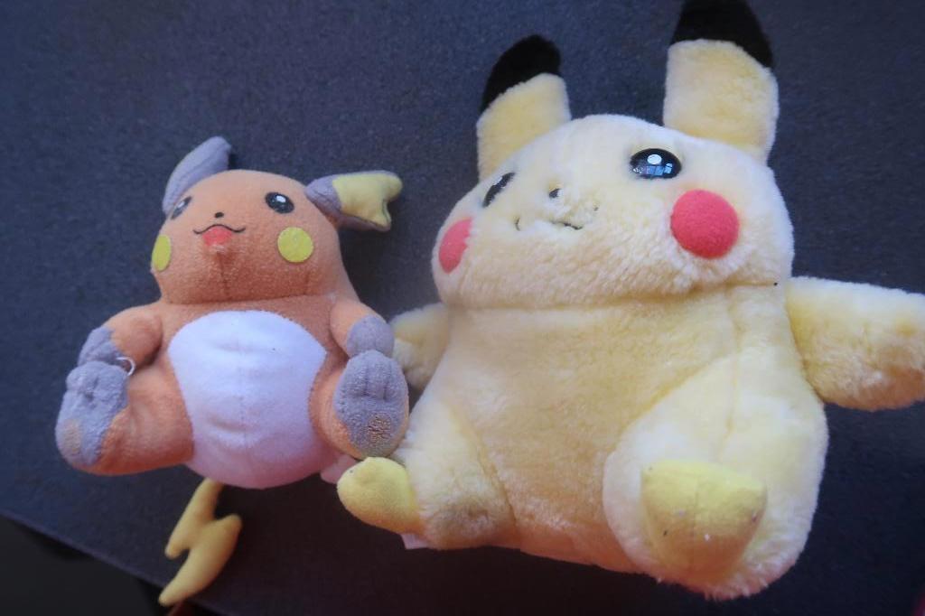 knuffel pokemon 2 knuffels, Ophalen of Verzenden, Gebruikt, Overige typen