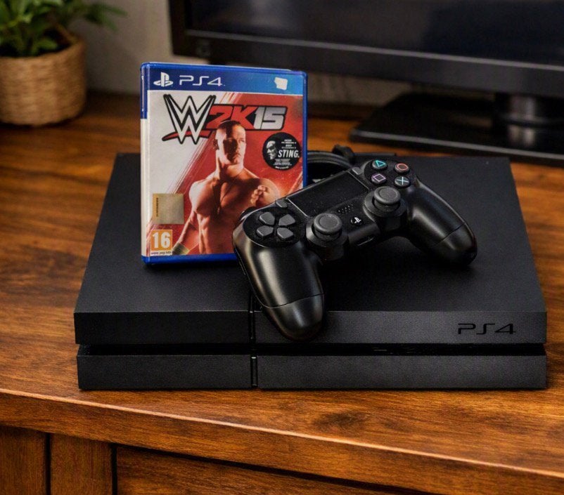 Ps4 playstation4 met game controller en stroomkabel, Games en Spelcomputers, Spelcomputers | Sony PlayStation 4, Ophalen, Met games