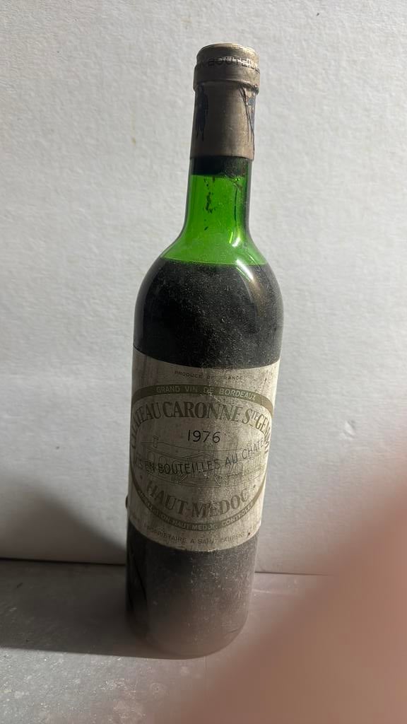 Chateau carrones St Gemme 1976, Verzamelen, Ophalen, Frankrijk, Zo goed als nieuw, Rode wijn