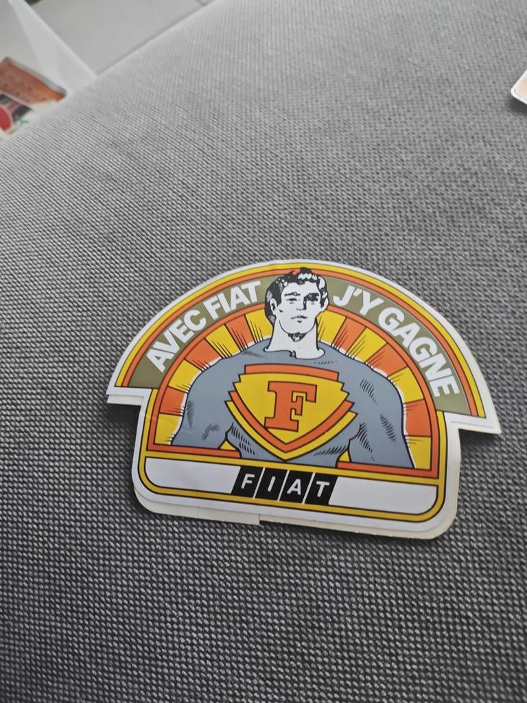Sticker fiat, Ophalen