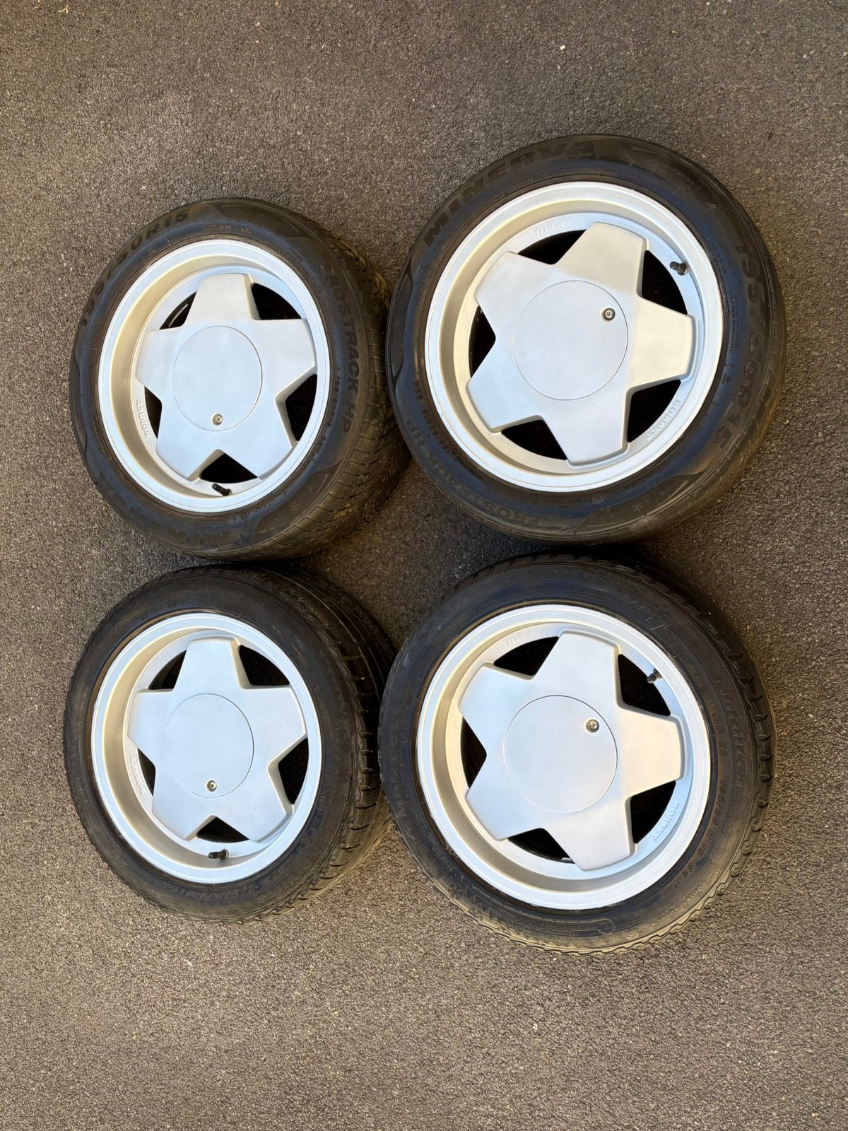 Jantes Borbet type A 4x100, Auto-onderdelen, Ophalen, 15 inch, Band(en)
