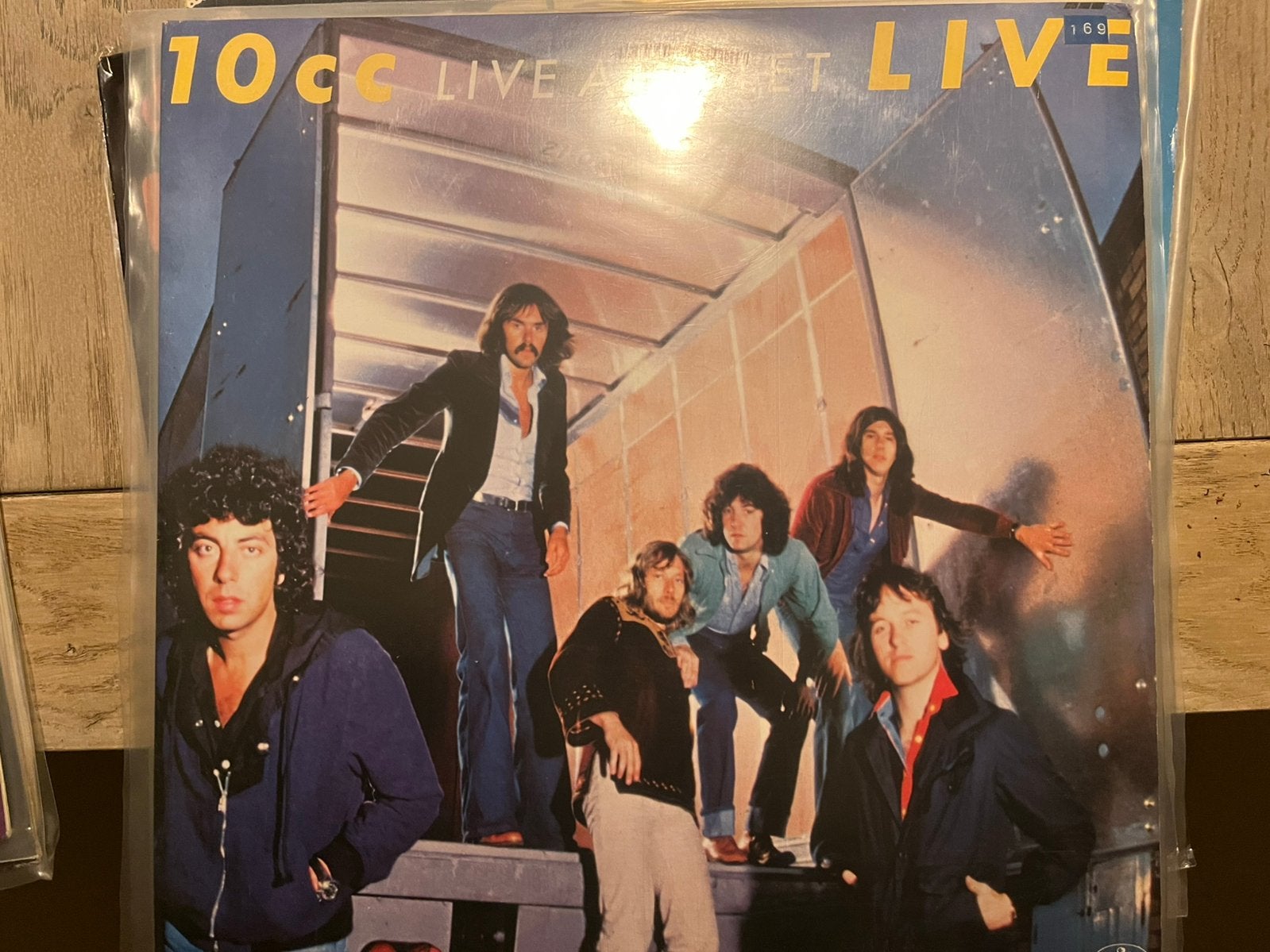 LP TenCC Live, Cd's en Dvd's, Verzenden, Zo goed als nieuw, LP