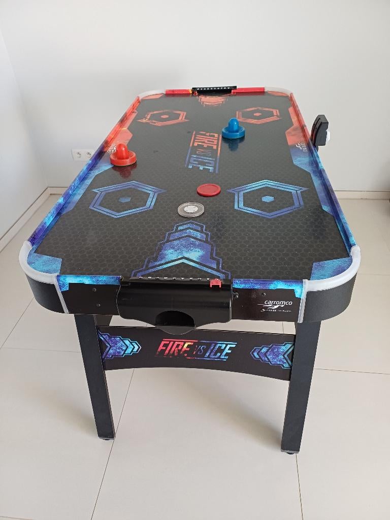 Airhockey tafel, Ophalen, Gebruikt