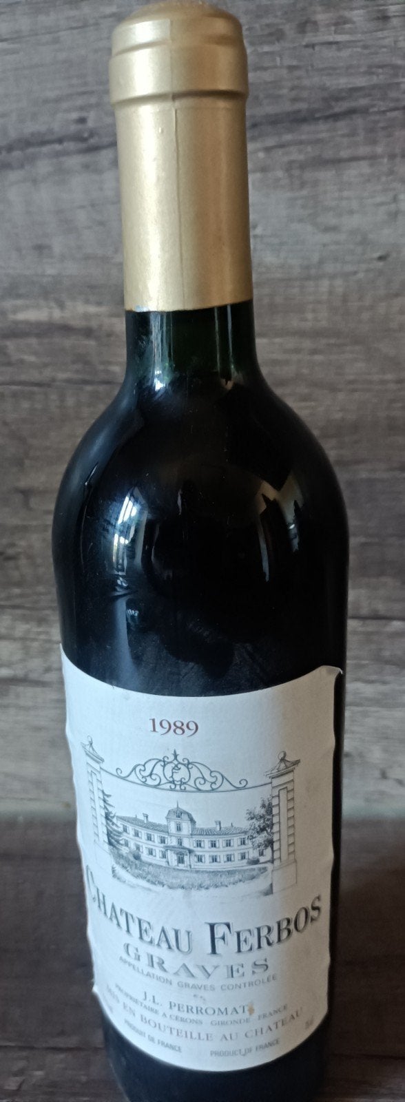 Vin rouge château Ferbos, Collections, Vins, Enlèvement ou Envoi, Vin rouge