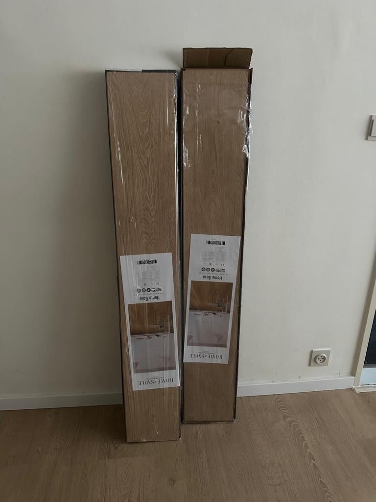 2 pakken laminaat, Ophalen, Beige, Nieuw, Minder dan 10 m²