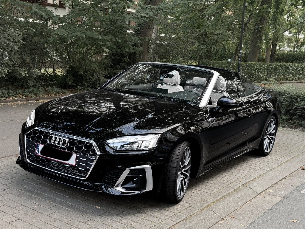 A5 Cabriolet 35 TFSI Sunset Edition 110kw S Tronic, 4 zetels, Zwart, Leder, Particulier