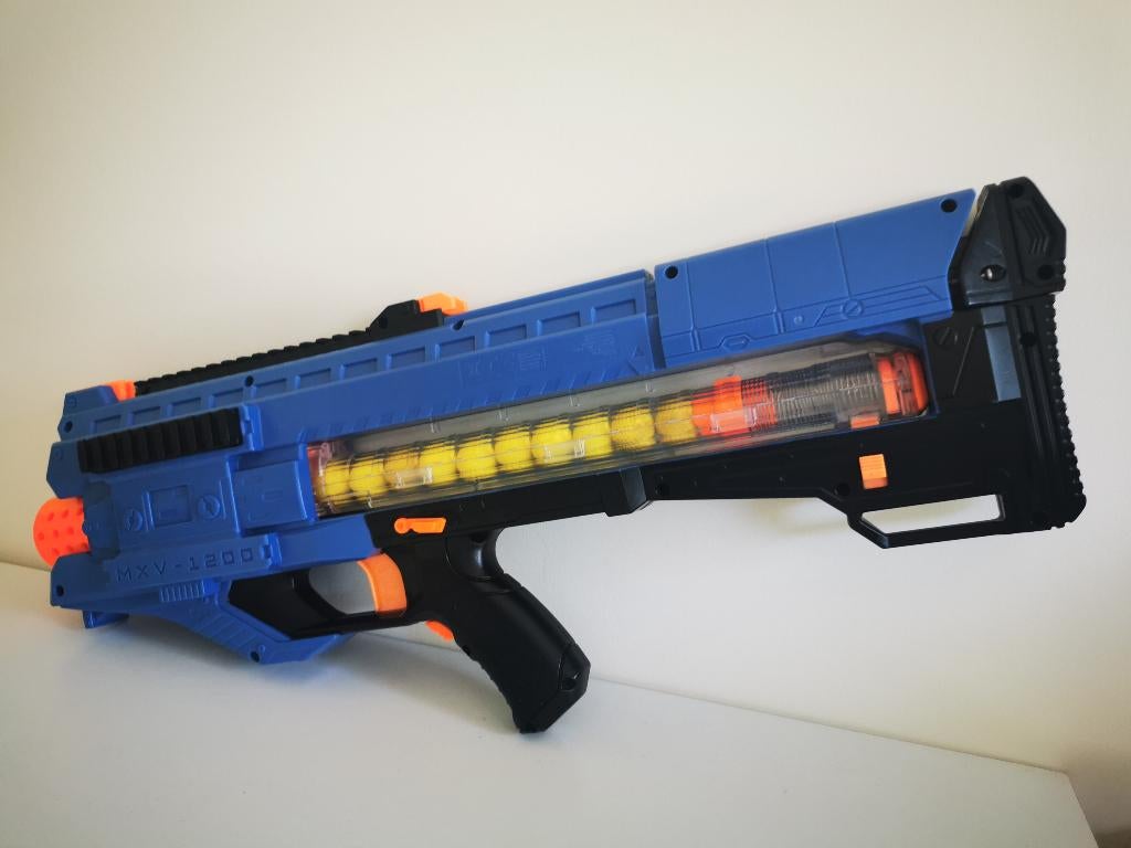 NERF Rival Zeus MXV-1200, blaster geweer balletjes, Ophalen, Nieuw