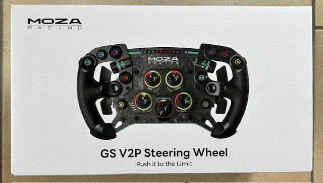 Volant MOZA SimRacng, Enlèvement, Comme neuf, GS V2P GT