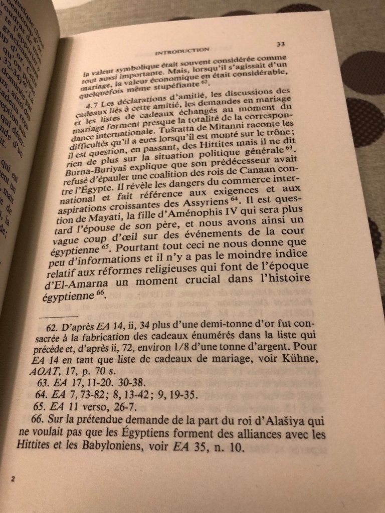 Les lettres d'el amarna - Littératures anciennes, Gelezen, Ophalen of Verzenden, Afrika, 14e eeuw of eerder