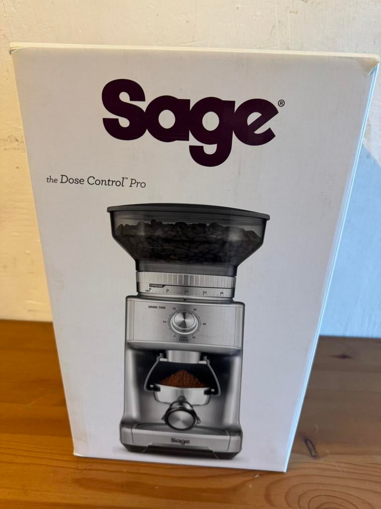 Sage Espressomachine - The Dose Control Pro - Spotprijs, Elektronische apparatuur, Ophalen of Verzenden, Zo goed als nieuw, Sage