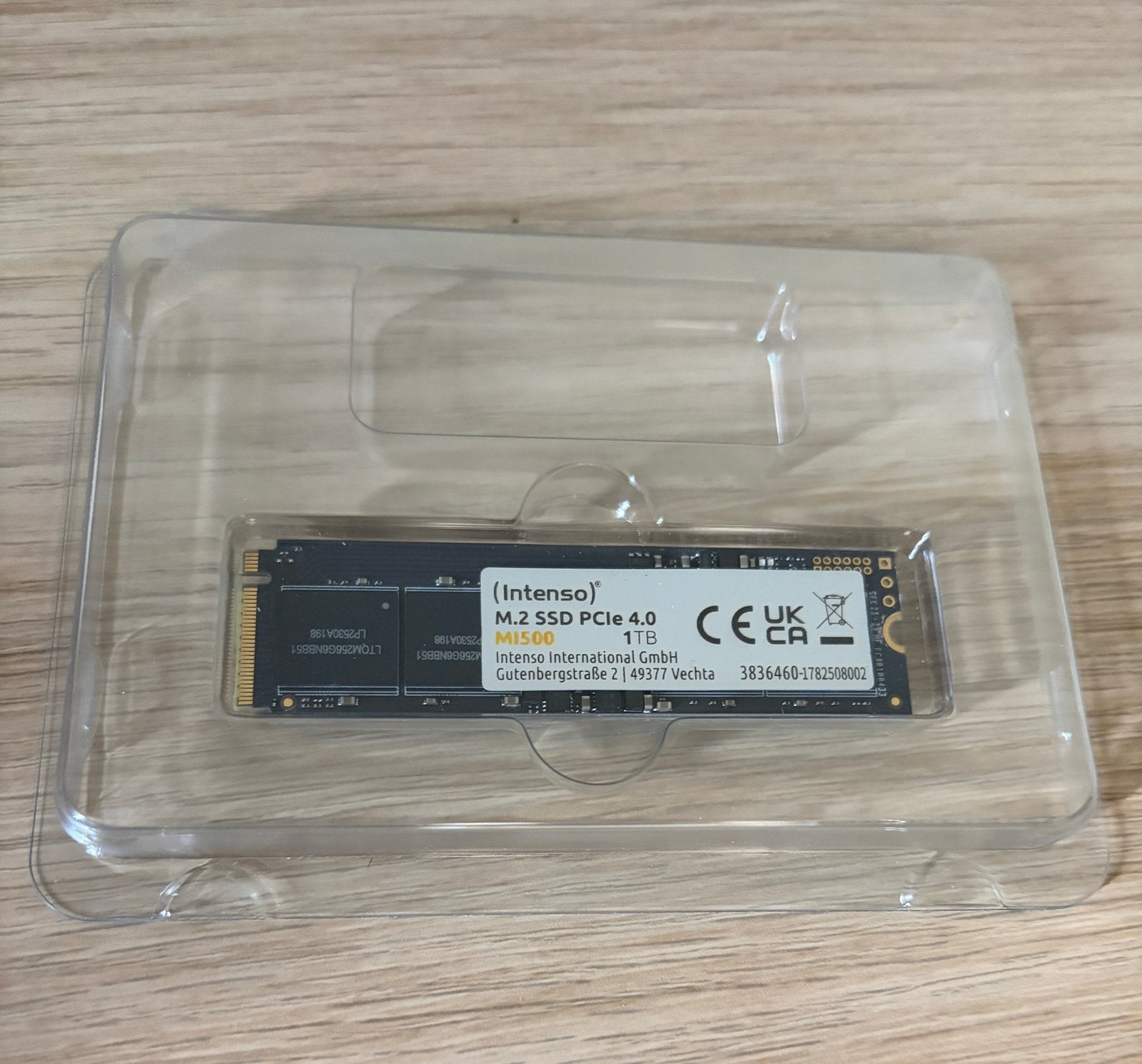 1tb ssd intenso, Computers en Software, Ophalen, Zo goed als nieuw