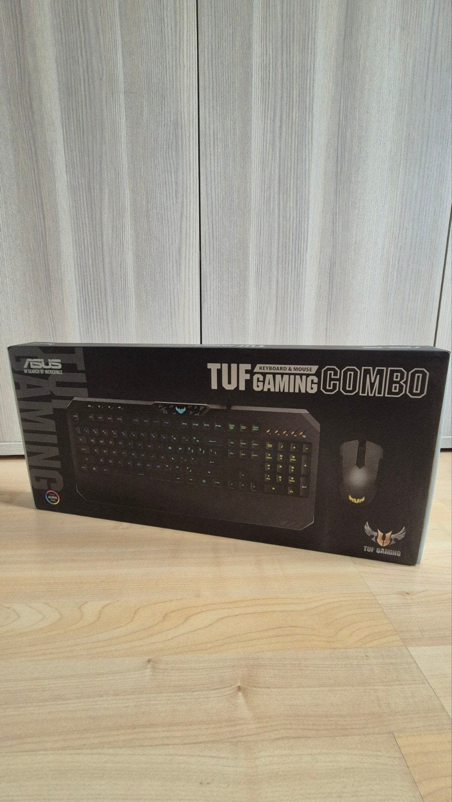 TUF Gaming Keyboard & Mouse

Nooit gebruikt, Computers en Software, Ophalen, Nieuw
