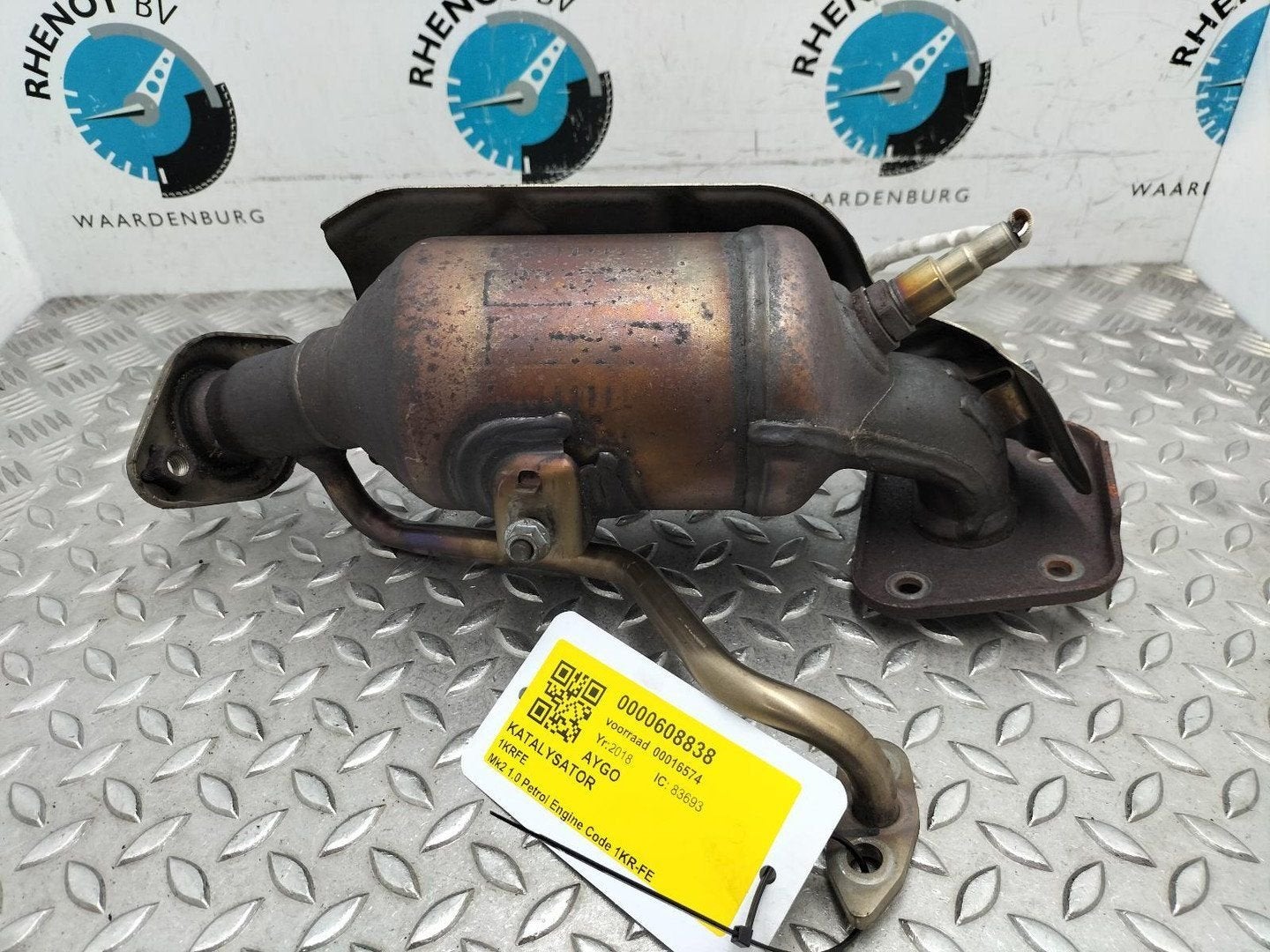 TOYOTA AYGO 1.0 VVT-I X-PLAY  KATALYSATOR 171400Q090 2018, Ophalen of Verzenden, Gebruikt, ARN erkend