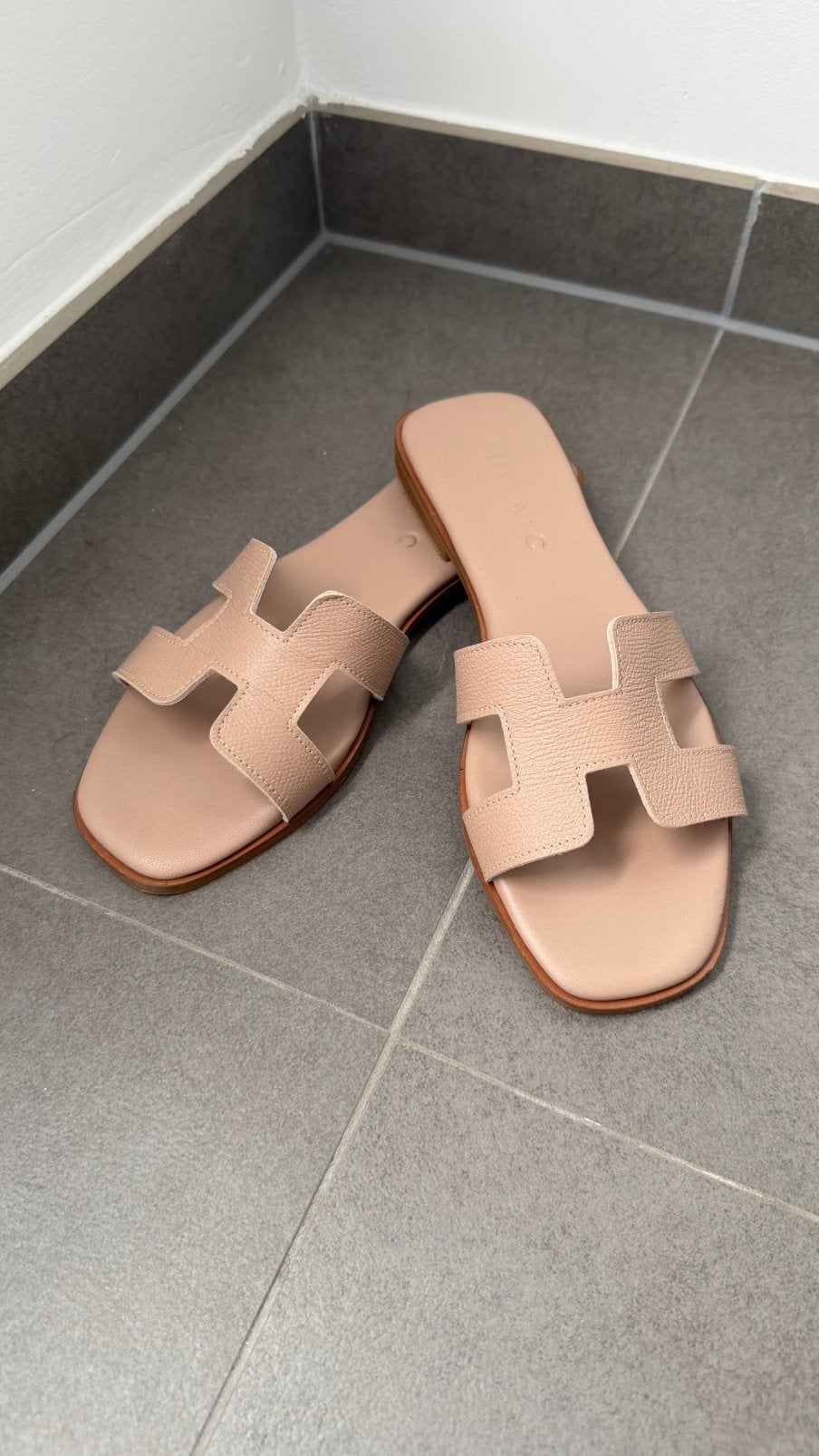 Zomer slipper Dames (38), Slippers, Verzenden, Beige, Nieuw