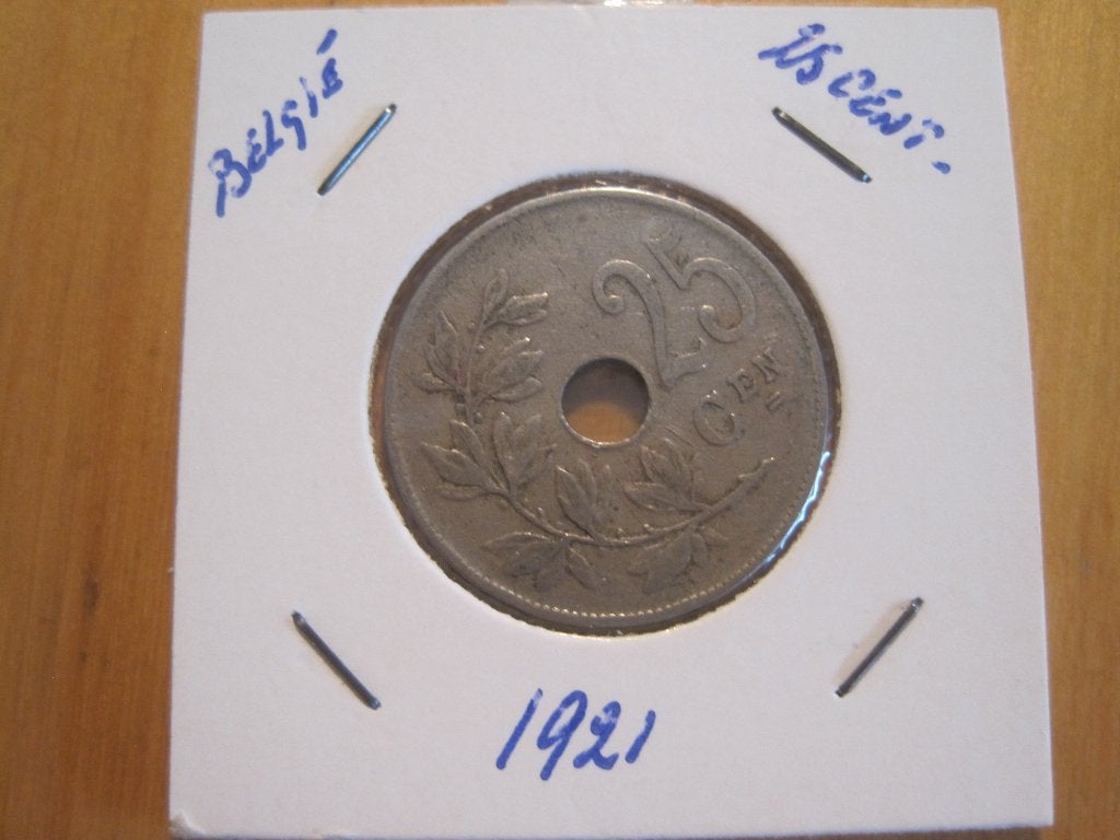 25 cent. Belgie, Timbres & Monnaies, Enlèvement ou Envoi, Autre, Série