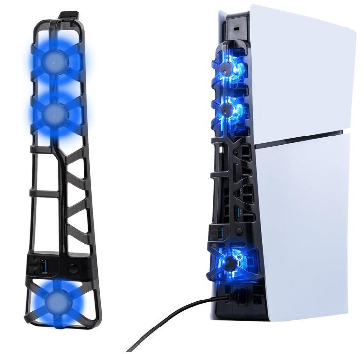 Ventilateur LED RGB pour PS5 Slim - Neuf (Jamais utilisé), Games en Spelcomputers, Spelcomputers | Sony PlayStation 5, Ophalen