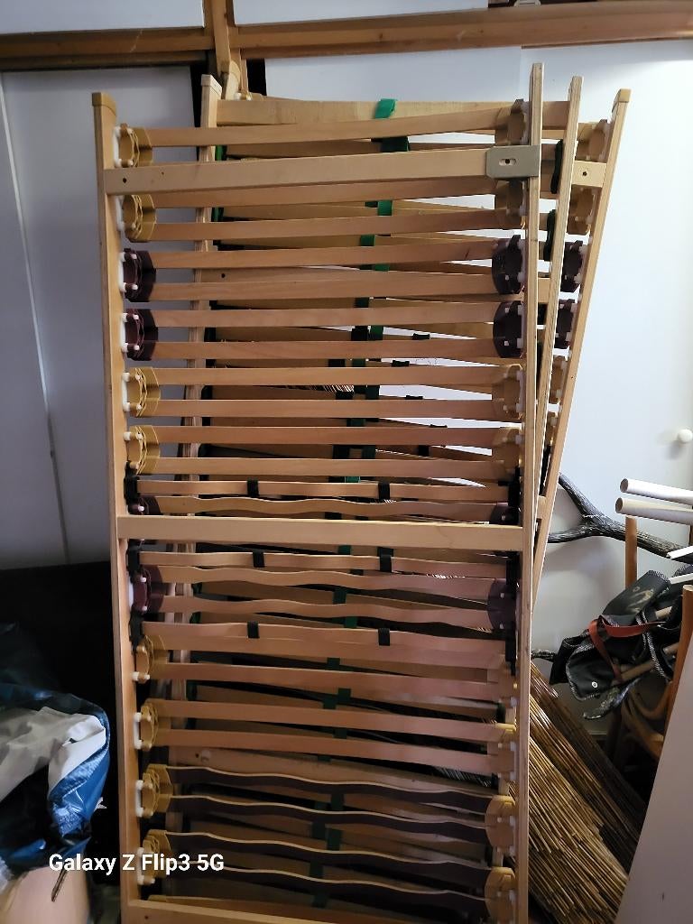 lot van 3 latoflexen, Ophalen, Eenpersoons, 190 cm of minder, Zo goed als nieuw