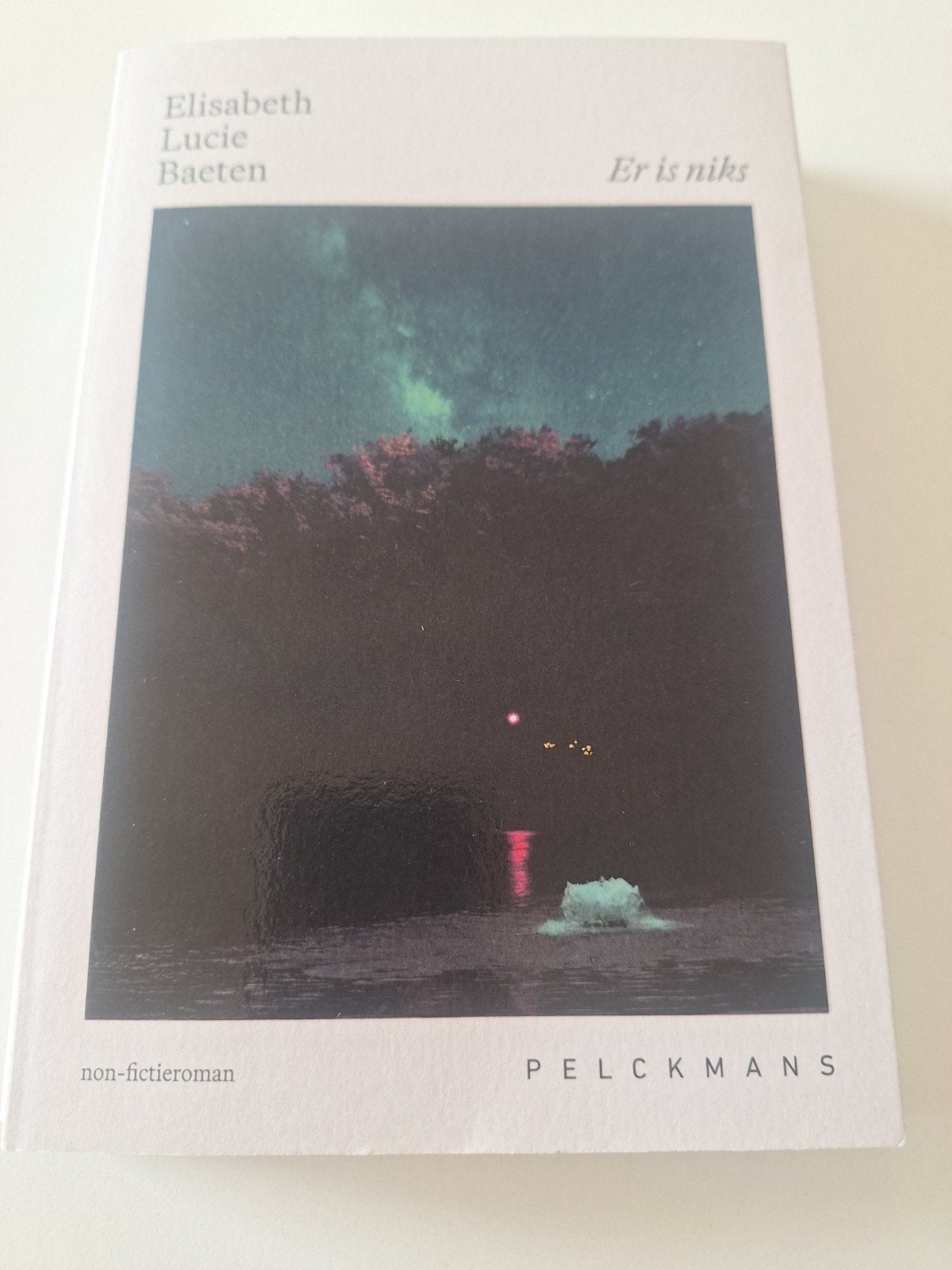 er is niks, Boeken, Romans, België, Elisabeth Lucie Baeten, Ophalen of Verzenden, Zo goed als nieuw