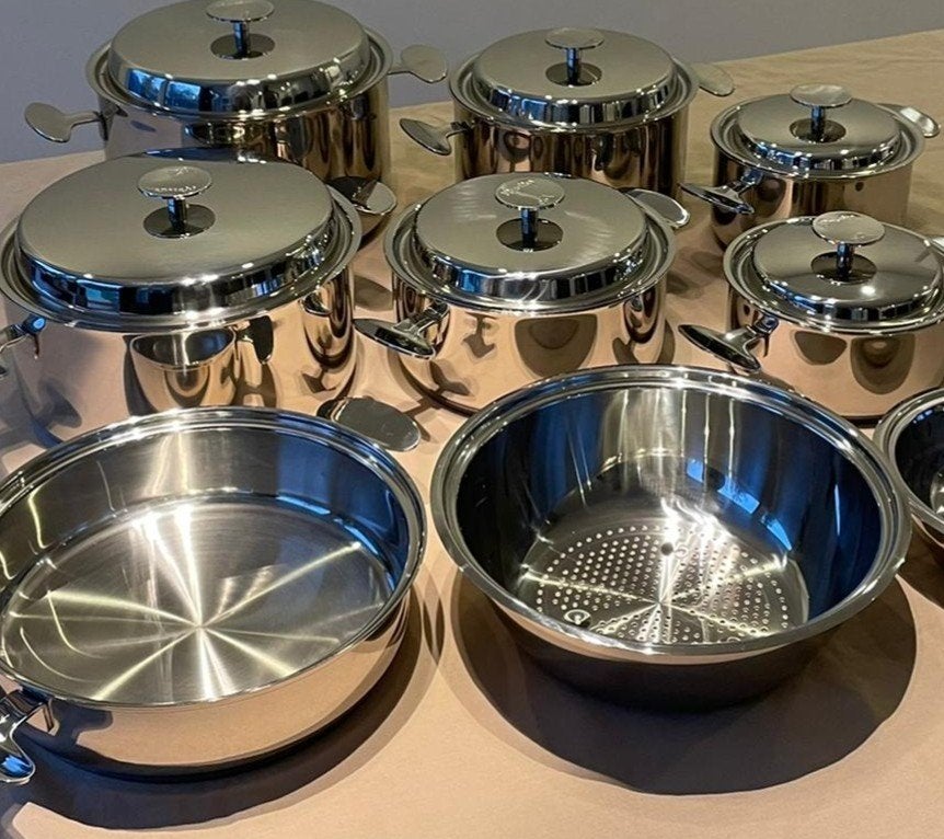Vanstahl casseroles, Maison & Meubles, Neuf, Inox, Enlèvement, Compatible induction