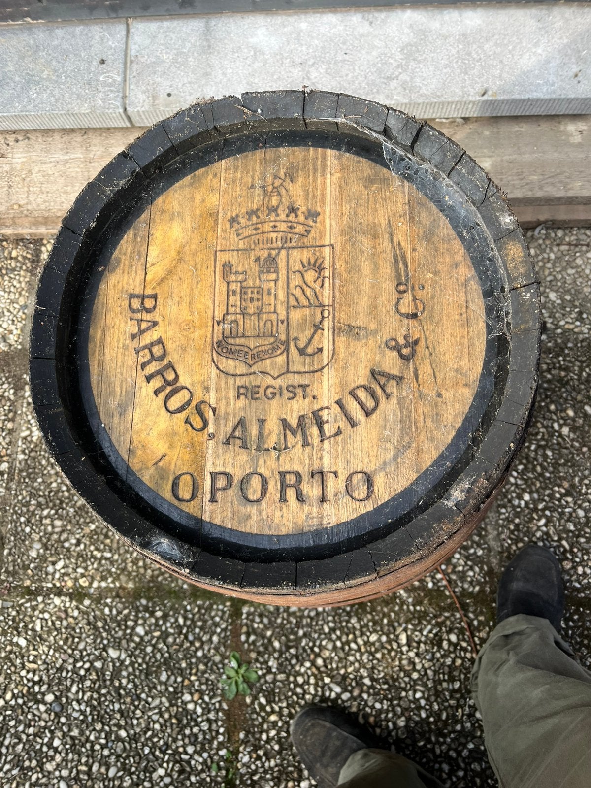 Tonneau de vin vide, Enlèvement, Utilisé, Bois