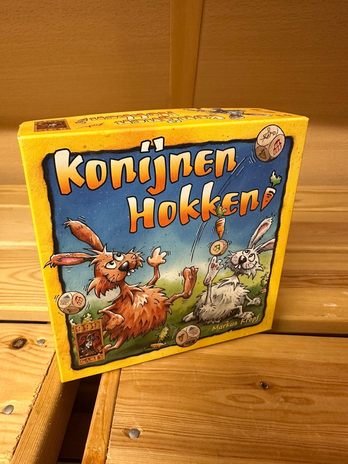 999 Games Konijnenhokken, Hobby en Vrije tijd, Ophalen, Zo goed als nieuw
