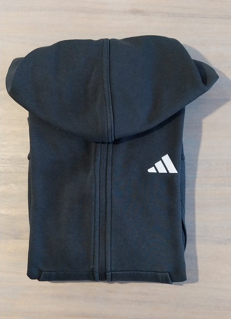 Adidas Hoodie Unisex black/white maat 164, Enfants & Bébés, Adidas, Garçon ou Fille, Enlèvement ou Envoi, Pull ou Veste