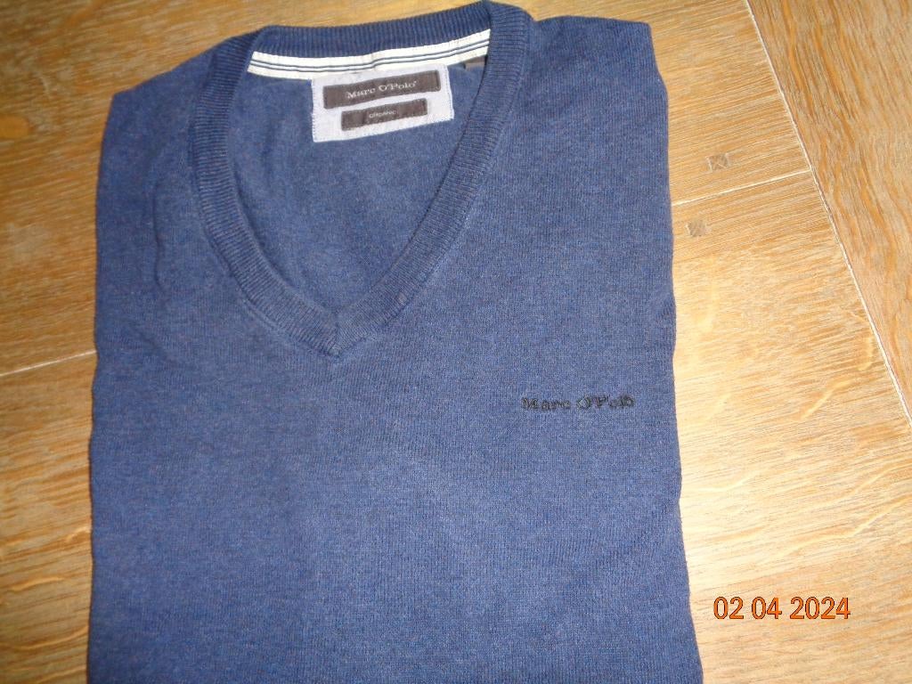 Heren pull, Marco Polo Maat M kleur Blauw., Ophalen of Verzenden, Zo goed als nieuw, Marco Polo, Maat 48/50 (M)