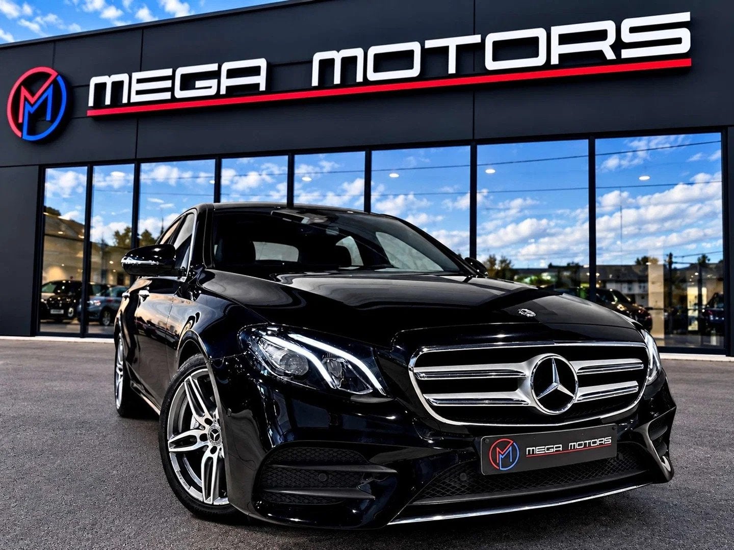 Mercedes-Benz E-Class 200 d PACK AMG" 150CV" BAUTO9+F1" CAME, Achat, Entreprise, Noir, Automatique