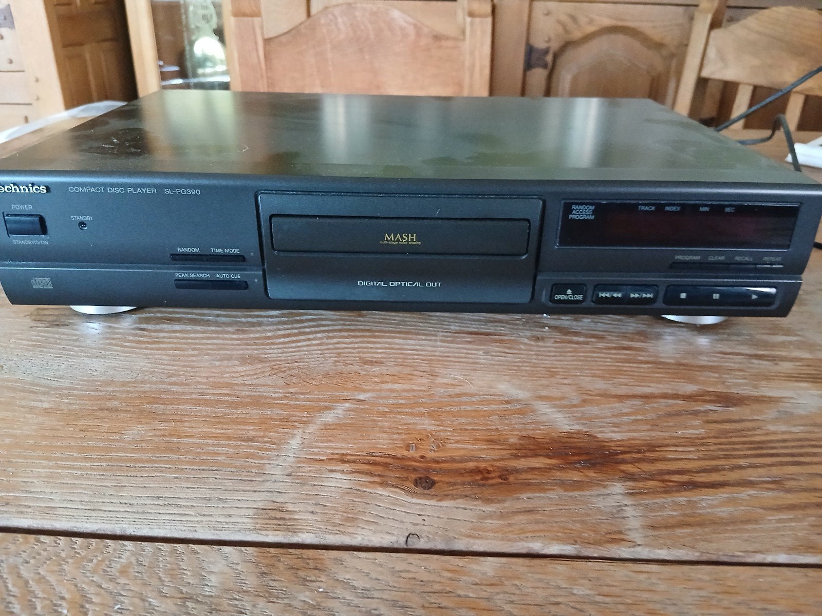 Technics SL-PG390 CD-speler – Met Optische Uitgang & MASH DA, TV, Hi-fi & Vidéo, Lecteurs CD, Technics, Enlèvement