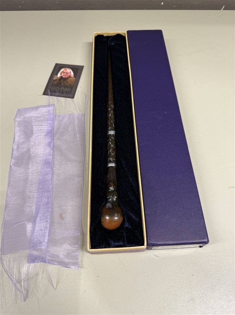 tover staf harry potter - Alastor Mad-Eye Moody Replica Wand, Verzamelen, Ophalen of Verzenden, Zo goed als nieuw, Replica