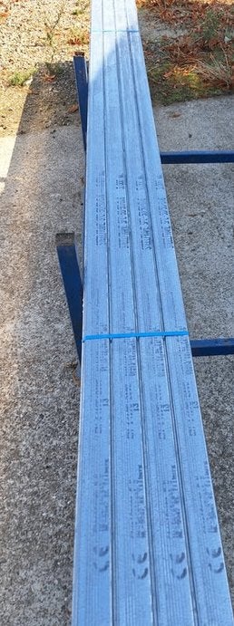 Stalen profielen STEEL FRAME SFC-50/50/0.6 - 3.000 mm, Ophalen, Nieuw, Overige metalen
