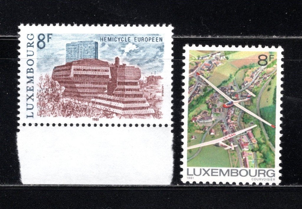 LUXEMBOURG Lot 1981 MNH, Envoi, Luxembourg, Non oblitéré