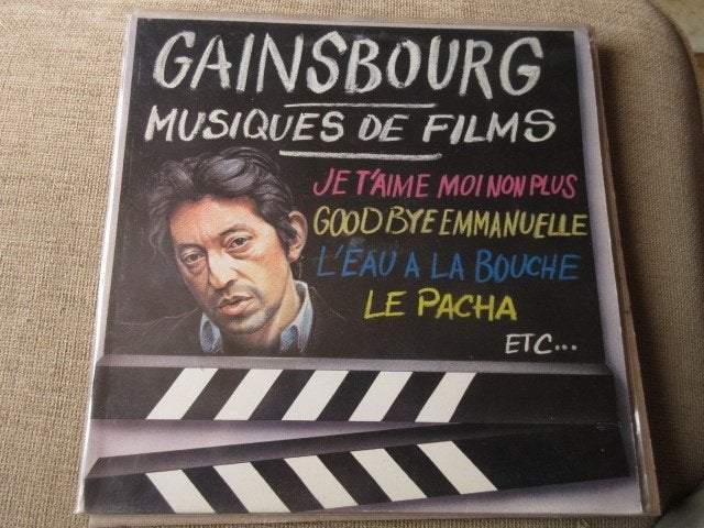 Originele 33t vinyl LP Serge Gainsbourg Filmmuziek, Cd's en Dvd's, Vinyl | Verzamelalbums, Gebruikt, Verzenden, Originele persing